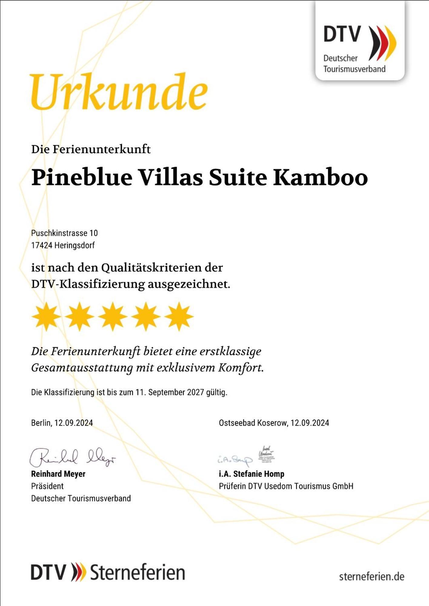 Pineblue Villas Heringsdorf  Camera foto